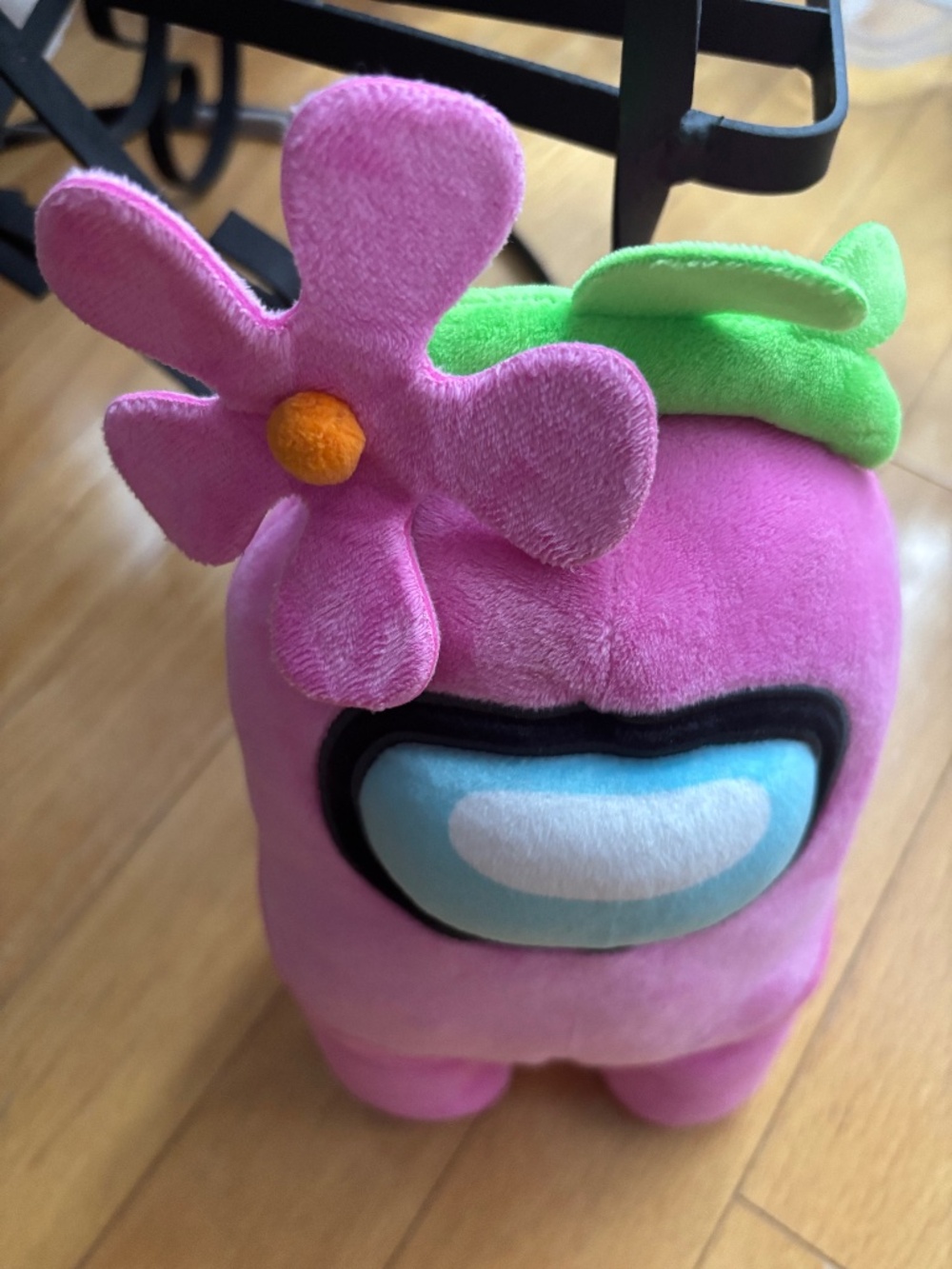 Among Us Official 12" Pink Crewmate Plush with Flower Hat - Toikido YuMe